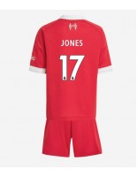 Liverpool Curtis Jones #17 Domácí dres pro děti 2025-26 Krátký Rukáv (+ trenýrky)